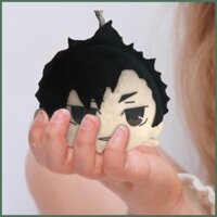 Dành cho bé trai bóng chuyền Túi Sang Trọng Quyến Rũ Nhân Vật Hoạt Hình Búp Bê Nhồi Bông Hình Hoạt Hình Ngoại Vi Có Thể Treo explanvn