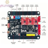 Dành cho Bộ định tuyến CNC Bảng điều khiển GRBL 32bit tương thích với Trình điều khiển động cơ bước