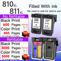 Dành Cho Canon 810 811ink PG 810XL CL 811XL Hộp Mực Bơm Lại Cho MX328 MX338 MX347 MX357 MX366