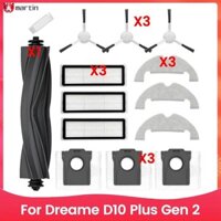Dành Cho D10 Plus Gen 2 Robot Hút Bụi Bàn Chải Bên Chính Hepa Lọc Bụi Túi Robot Phụ Kiện Thay Thế .vn