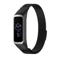 Dành cho dây đeo đồng hồ Samsung Galaxy Fit 2 SM-R220 Milanese (Đen)