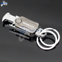 Dành Cho Ducati MONSTER 696 796 797 821 1100 EVO 1200 Phụ Kiện Xe Máy Giá Đỡ Điện Thoại Di Động Dụng Cụ Mở Chai Móc Khóa Kim Loại Thiết Kế Sáng Tạo Đa Năng Quà Tặng Sinh Nhật Spinner Móc Chìa Khóa