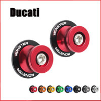 Dành Cho Ducati Monster 696 795 796 821 937 950 Xe Máy Tay Xoay Ống Chỉ Duy Trì Chân Đế Vít Bu Lông Thanh Trượt