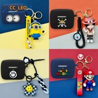 Dành Cho EDIFIER NeoDots Ốp Lưng One Piece Luffy Móc Khóa Dễ Thương Night Fury Silicone Mềm Case EDIFIER NeoDots Vỏ Chống Sốc Vỏ Bảo Vệ Vỏ Hoạt Hình Mario Mặt Dây Chuyền