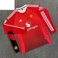 (Dành Cho Fan Cứng MU) Bộ Quần Áo Clb MU Dài Tay Chính Hãng Justplay - Mùa Giải 24-25