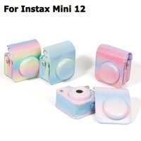 Dành Cho Fujifilm Instax Mini 12 Camera Thời Trang Mới Đầy Màu Sắc Bầu Trời Đầy Sao Túi Da PU