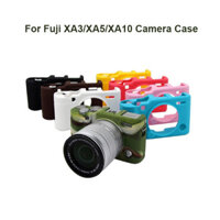 Dành Cho Fujifilm XA3 XA5 XA10 Vỏ Máy Ảnh Silicon Bảo Vệ Da Cho Fuji X-A3 XA-5 XA-10