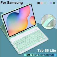 Dành Cho Galaxy Tab S6 Lite 10.4 Inch Có Bàn Phím, Vỏ Bàn Phím Có Thể Tháo Rời Cho Samsung Tab S6 Lite SM-P610 P613 P615 P619