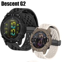 Dành Cho Garmin Descnet G2 Dây Đeo Đồng Hồ Thông Minh Dây Silicon Mềm Dây Đeo Đồng Hồ Thể Thao Nữ Dây Đeo Tay