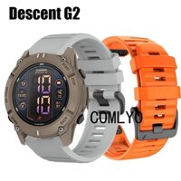 Dành Cho Garmin Descnet G2 Dây Đeo Đồng Hồ Thông Minh Dây Silicon easyfit Dây Mềm Dây Đeo Đồng Hồ Thể Thao Nữ Dây Đeo Tay