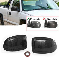 Dành Cho GMC Sierra Yukon Chiếu Hậu Chevrolet Suburban Silverado Tahoe Avalanche Miếng Dán Gương Bên Vỏ Cánh Nắp Ngoại Thất Viền