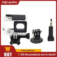 Dành Cho Gopro Vỏ Chống Thấm Nước Cho Gopro Hero 4 Hero3 + Hero 3 Hộp Bảo Vệ Dưới Nước Cho Phụ Kiện Go Pro