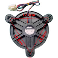 Dành Cho Haier Tủ Lạnh Lạnh Lạnh Đông Tản Nhiệt Động Cơ Quạt NIDEC GW12E12MS1AAZ-52 12VDC 0.26A Quạt Bảo Trì Phụ Kiện