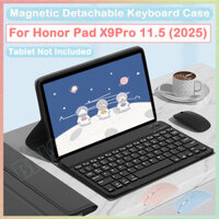 Dành Cho Honor Pad X9Pro 11.5 2025 Da PU Bàn Phím Máy Tính Bảng Ốp điện thoại TPU Mềm