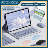 Dành Cho Honor Pad X9Pro 11.5 2025 Bàn Phím Từ Tính Có Thể Tháo Rời Vỏ Máy Tính Bảng TPU Mềm