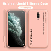 Dành Cho HP Huawei Mate9 Pro Vỏ Điện Thoại Mềm Silicone Lỏng Vỏ Điện Thoại Bọc Hoàn Toàn Ốp Chống Sốc Cá Nhân Slogan Tag Bảo Vệ Điện Thoại Di Động Quay Lại