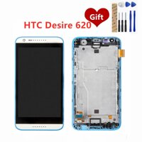 Dành cho HTC Desire 620 Màn Hình LCD Hiển Thị Bộ Số Hóa Có Khung Hoàn Toàn Màn Hình Cảm Ứng LCD Bảng Hội Thay Thế Các Bộ Phận Dự Phòng 5.0 inch dành cho HTC Desire 620G Dual SIM