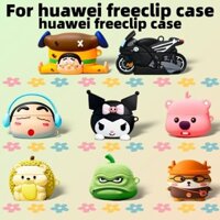 Dành Cho Huawei freeclip Ốp Lưng Tai Nghe Chống Sốc Ốp Lưng Huawei freeclip Vỏ Silicon Chống Sốc