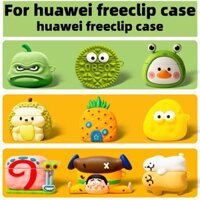Dành Cho Huawei freeclip Ốp Lưng Tai Nghe Chống Sốc Ốp Lưng Huawei freeclip Vỏ Silicon Chống Sốc