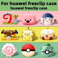 Dành Cho Huawei freeclip Ốp Lưng Tai Nghe Chống Sốc Ốp Lưng Huawei freeclip Vỏ Silicon Chống Sốc