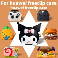 Dành Cho Huawei freeclip Ốp Lưng Tai Nghe Chống Sốc Ốp Lưng Huawei freeclip Vỏ Silicon Chống Sốc