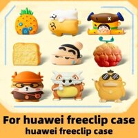 Dành Cho Huawei freeclip Ốp Lưng Tai Nghe Chống Sốc Ốp Lưng Huawei freeclip Vỏ Silicon Chống Sốc