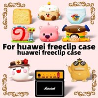 Dành Cho Huawei freeclip Ốp Lưng Tai Nghe Chống Sốc Ốp Lưng Huawei freeclip Vỏ Silicon Chống Sốc