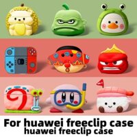 Dành Cho Huawei freeclip Ốp Lưng Tai Nghe Chống Sốc Ốp Lưng Huawei freeclip Vỏ Silicon Chống Sốc