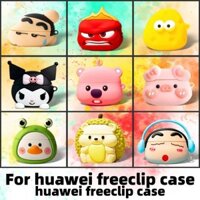 Dành Cho Huawei freeclip Ốp Lưng Tai Nghe Chống Sốc Ốp Lưng Huawei freeclip Vỏ Silicon Chống Sốc
