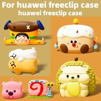 Dành Cho Huawei freeclip Ốp Lưng Tai Nghe Chống Sốc Ốp Lưng Huawei freeclip Vỏ Silicon Chống Sốc