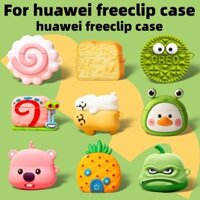Dành Cho Huawei freeclip Ốp Lưng Tai Nghe Chống Sốc Ốp Lưng Huawei freeclip Vỏ Silicon Chống Sốc