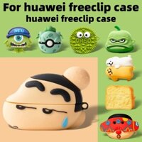 Dành Cho Huawei freeclip Ốp Lưng Tai Nghe Chống Sốc Ốp Lưng Huawei freeclip Vỏ Silicon Chống Sốc