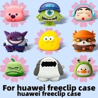 Dành Cho Huawei freeclip Ốp Lưng Tai Nghe Chống Sốc Ốp Lưng Huawei freeclip Vỏ Silicon Chống Sốc