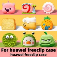 Dành Cho Huawei freeclip Ốp Lưng Tai Nghe Chống Sốc Ốp Lưng Huawei freeclip Vỏ Silicon Chống Sốc