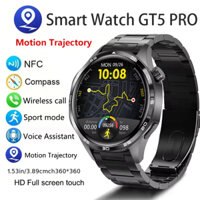 Dành Cho HUAWEI GT5 Pro GPS NFC Đồng Hồ Thông Minh Nam 360 * 360 Màn Hình AMOLED Nhịp Tim Cuộc Gọi Bluetooth IP67 Đồng Hồ Thông Minh Người Chống Thấm Nước