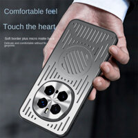 Dành Cho Huawei Honor Magic 7 Pro X9C Vỏ Thông Minh Tản Nhiệt PC Cứng Từ Tính Mềm Bumber Vỏ Chống Sốc