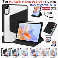 Dành Cho HUAWEI Honor Pad V9 Ốp Lưng 11.5 inch Xoay 360 Có Giá Đỡ Bút Chì Funda Dành Cho Honor Pad V9 2024 ROL-W00 ROL-W10 Bao Máy Tính Bảng