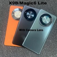 Dành Cho Huawei Honor X9b / Magic6 Lite 5G Mặt Sau Pin Nhà Ở Cửa Phía Sau Khung Cửa Có Ống Kính Máy Ảnh Thay Thế Phụ Kiện Điện Thoại Di Động ALI-NX1 Magic 6 Lite