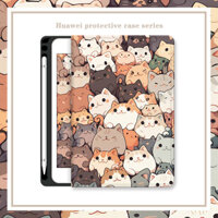 Dành Cho Huawei Matepad 12x 2024 T10 T10s Ốp Lưng Có Khe Cắm Bút Chống Sốc Matapad Air 11.5 Se 10.4 11 11.5 S 2024 Ốp Lưng Cho Mediapad T5 M5 Lite 10.1 M6 Honor Pad 9 12.1 X8 X9 V9 X8aCasing