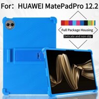 Dành cho Huawei MatePad Pro 12.2 inch 2024 Vỏ silicon đứng ốp lưng máy tính bảng trẻ em