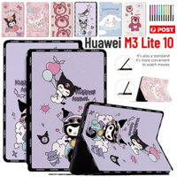 Dành Cho Huawei MediaPad M3 Lite 10 (10.1 inch) Thế Hệ Hoạt Hình Thông Minh Lật Sách Đứng Máy Tính Bảng Trẻ Em Bao Da Chống Sốc