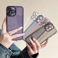 Dành cho Huawei Nova 6SE 7i Nova 7 Nova 7SE Nova 8 Nova 9 Pro Nova 9SE Nova 10 Pro Honor 50 Pro 50SE 20 20S Ốp điện thoại cạnh thẳng siêu mỏng mới có màng bảo vệ TPU