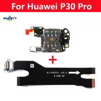Dành Cho Huawei P30 Pro P30pro Micro Sim Khay Đựng Bảng Sạc USB Đế Sạc Mềm Đầu Nối Cáp Ruy Băng Linh Hoạt