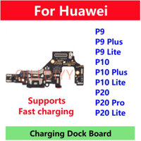 Dành Cho Huawei P9 P10 P20 Lite Plus Pro Cổng Sạc USB Bảng Sạc Cổng Truyền Dữ Liệu Kết Nối Cáp Mềm