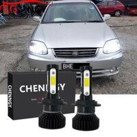 Dành cho Hyundai accent 2004-2007 (Đèn pha) - Bộ chuyển đổi bóng đèn pha LED phía trước 6000K 12V-32V Trắng Số lượng 2 (1 Cặp) YE JING