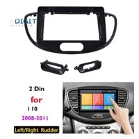Dành Cho I10 2008-2011 9 Inch 2 Din MP5 Máy Nghe Nhạc Fascia Dash DVD Adapter Bảng Điều Khiển