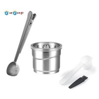 Dành Cho Illy X7 / Illy Y3 / Illy Y5 Viên Cà Phê Có Thể Tái Sử Dụng Có Thể Đổ Lại Bộ Lọc Thìa Bằng Thép Không Gỉ Bàn Chải Làm Sạch Độ Cao Bền Đẹp