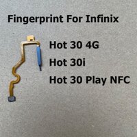 Dành Cho Infinix Hot 30 30i Chơi 4G Cảm Biến Vân Tay Home Return Key Menu Flex Ribbon Cáp Thay Thế