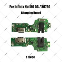 Dành Cho Infinix Hot 50 4G 5G 50i 50 Pro 50 Pro + Bảng Sạc Cáp Mềm Cổng Sạc USB Dock Kết Nối Phần