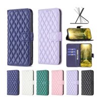 Dành Cho Infinix Hot Note Zero 30 30i 40 40i X6528B Vip Play Nfc Pro 2024 4G 5G Vỏ Lật Khóa Da Lưới Ốp Lưng Khe Cắm Thẻ Ví Đựng Tay Bảo Vệ